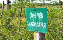 Phát hiện nhiều sai phạm tại dự án Công viên Sài Gòn Safari
