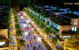 Shophouse Garden – Điểm nhấn ấn tượng của dự án Flamingo Night Street thu hút giới đầu tư
