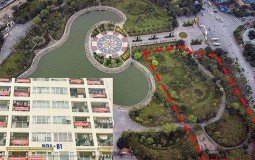 Hà Nội tạm dừng xẻ đất công viên Cầu Giấy làm bãi đỗ xe