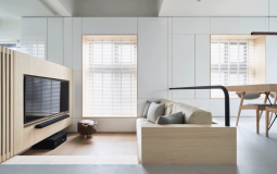 2 Thiết kế căn hộ 60m2 phong cách nội thất Nhật Bản với kỹ thuật phân vùng độc đáo