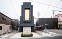 Mê mẩn trước vẻ đẹp của 'ngôi nhà siêu mỏng' Slender House tại Nhật