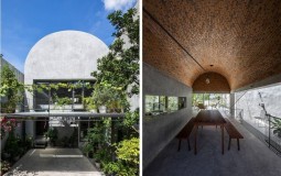Khám phá hệ mái vòm độc đáo trong ngôi nhà Nhà Đồng Phú
