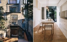 Sự kết hợp hoàn hảo giữa phong cách hiện đại và cổ điển bên trong ngôi nhà Squat House
