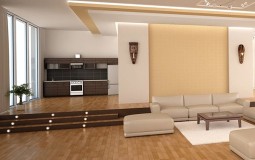 Tại sao không nên thiết kế nhà bếp cao hơn phòng khách?