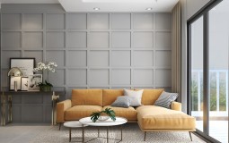 Ấn tượng với không gian sang chảnh bên trong căn hộ 2 phòng ngủ