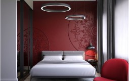 51 hình ảnh phòng ngủ hiện đại tông màu đỏ phong cách