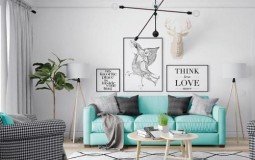 10 mẫu thiết kế nội thất hoàn hảo với phông màu xanh
