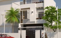 Mẫu nhà phố 3 tầng đẹp với chi phí xây dựng 1 tỷ đồng