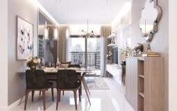 Thiết kế nội thất căn hộ nhỏ dành cho gia đình 4 thành viên