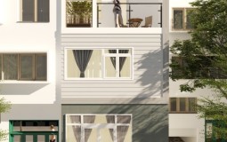 Mẫu nhà ống hiện đại, tối ưu hóa công năng đến từng cm