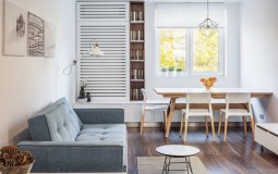 Những thiết kế phòng khách liền phòng ăn rất dễ ứng dụng