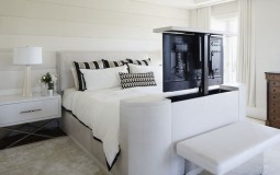 Tổng hợp những mẫu phòng ngủ đẹp với 2 màu đen và trắng