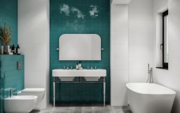 Phòng tắm nhỏ biến đổi với 21 phong cách thiết kế