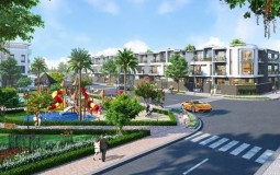 Không gian xanh tại Đông Tăng Long - An Lộc