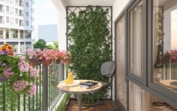 Thiết kế ban công chung cư đẹp ngất ngây
