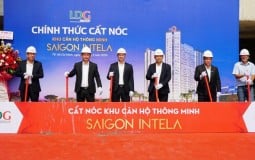 Dự án Khu căn hộ thông minh Saigon Intela chính thức được cất nóc