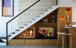 Mẫu thiết kế cầu thang nhà ống đẹp