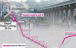 TP.HCM: Xin chủ trương bố trí vốn giải phóng mặt bằng tuyến metro 2