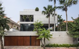 Biệt thự bê tông có 'một không hai' ở TP HCM