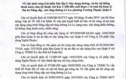 Tiến độ dự án mở rộng đường Lò Lu Quận 9 – Cập nhật tháng 4/2020