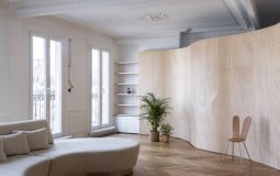 Wood Ribbon Apartment – Căn hộ cải tạo đẹp như mơ của gia đình trẻ 5 người dù ngân sách eo hẹp