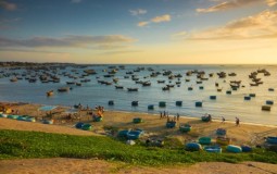 Dự án căn hộ khách sạn gần làng chài Mũi Né đang thi công với tiến độ thần tốc