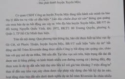 Điều tra dấu hiệu “Lừa đảo chiếm đoạt tài sản” tại dự án Hồ Tràm Riverside của ông Nguyễn Quốc Vinh