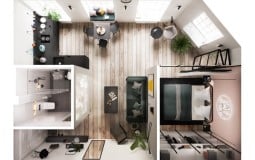 Thiết kế và thi công nội thất căn hộ 45m2 đẹp “bất chấp” cùng Wedo