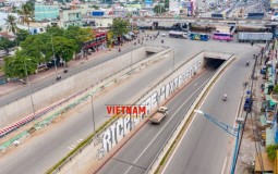Thông xe toàn bộ dự án hầm chui An Sương lớn nhất Hồ Chí Minh