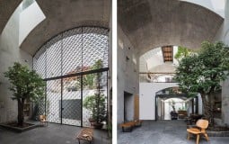 Ngôi nhà Sài Gòn như hang động nhờ thiết kế không gian vòm độc đáo