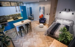 Ý tưởng thiết kế nội thất căn hộ Studio đáng mơ ước cho người trẻ