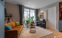 Căn hộ 74m² thiết kế ấn tượng có chi phí hoàn thiện 300 triệu đồng ở Hà Nội