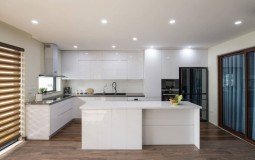 Quy trình thiết kế và thi công tủ bếp gỗ công nghiệp