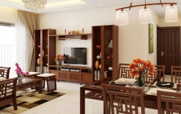 Mẫu bàn thờ phòng khách chung cư đẹp hiện đại
