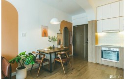 Trầm trồ trước sự "lột xác" của căn hộ thiếu sức sống trở thành không gian 67m² đầy năng lượng