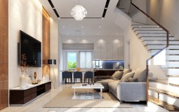Lưu ý khi trang trí phòng khách nhà phố