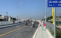 TP. Hồ Chí Minh: Cầu Phước Lộc, huyện Nhà Bè chính thức thông xe