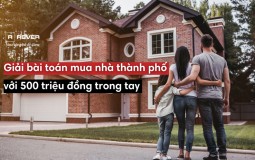 Với 500 triệu đồng trong tay, ước mơ mua nhà thành phố có khả thi?