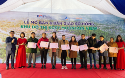 Lễ bàn giao sổ hồng cho khách hàng mua nhà tại dự án Kosy Mountain View Lào Cai