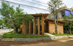 Nhà cộng đồng thiết kế từ tre và đất đá tiết kiệm năng lượng tại Hà Tĩnh