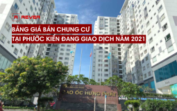 Tổng hợp giá bán các căn chung cư Phước Kiển đang giao dịch năm 2021