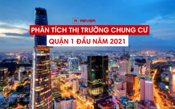 Toàn cảnh thị trường chung cư Quận 1 đầu năm 2021 qua phân tích số liệu