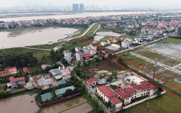 Hà Nội: Giá đất Hải Bối tăng chóng mặt sau thông tin quy hoạch sông Hồng