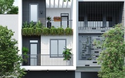 10 mẫu thiết kế nhà phố hiện đại dẫn đầu xu hướng năm 2021