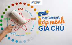 Cách chọn màu sơn hợp mệnh chủ nhân ngôi nhà