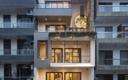 Residence 95: Nhà ống 5 tầng sang trọng, hiện đại với công năng sử dụng tối ưu