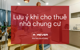 Thuê nhà chung cư nhất định phải lưu ý những điều này