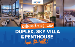 Bạn đã biết cách phân biệt Duplex, Penthouse và Sky villa?