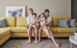 Căn hộ Đài Bắc 115m2 của gia đình 4 người có thiết kế phóng khoáng và tươi sáng
