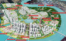Khu đô thị mới Thủ Thiêm được Thành phố quy hoạch thành 8 phân khu chức năng chính